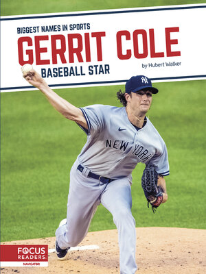 cover image of Gerrit Cole: Baseball Star